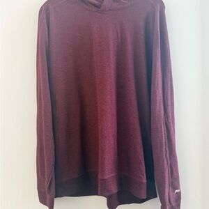 Fabletics Men's Burgundy Hoodie